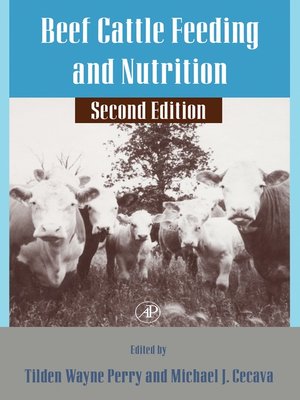 cover image of Beef Cattle Feeding and Nutrition